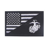 US American Flag Marine Corps USMC Morale Patch Tactical Emblem Badges